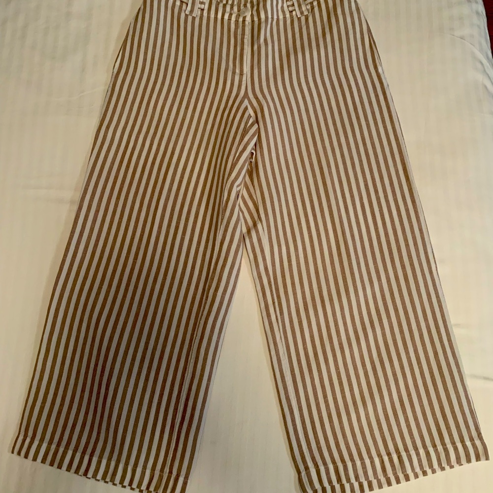 J. Jill cropped wide legs pants